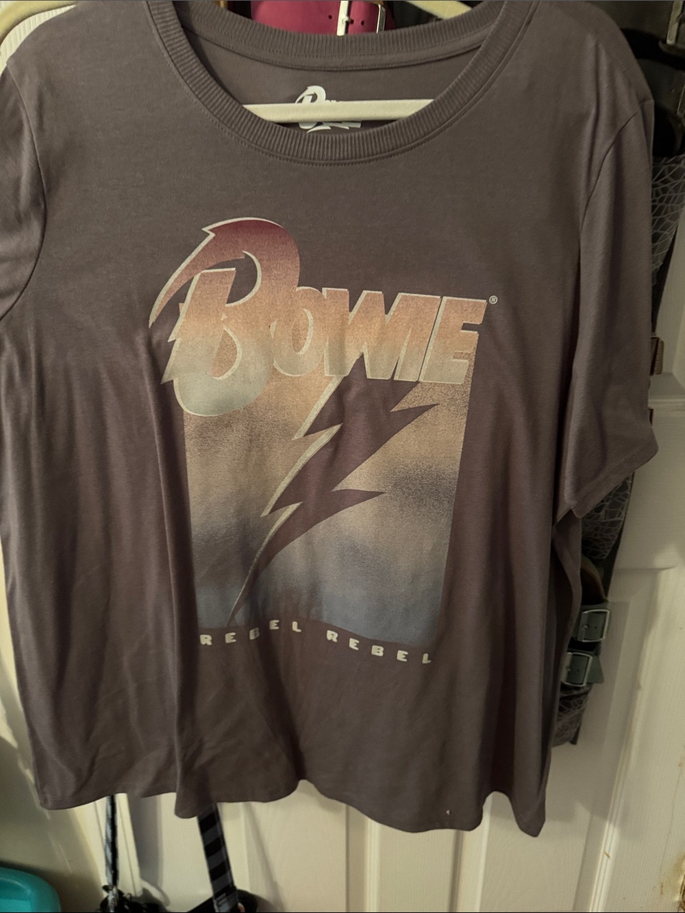 Rebel Graphic Tee - Charcoal Wash